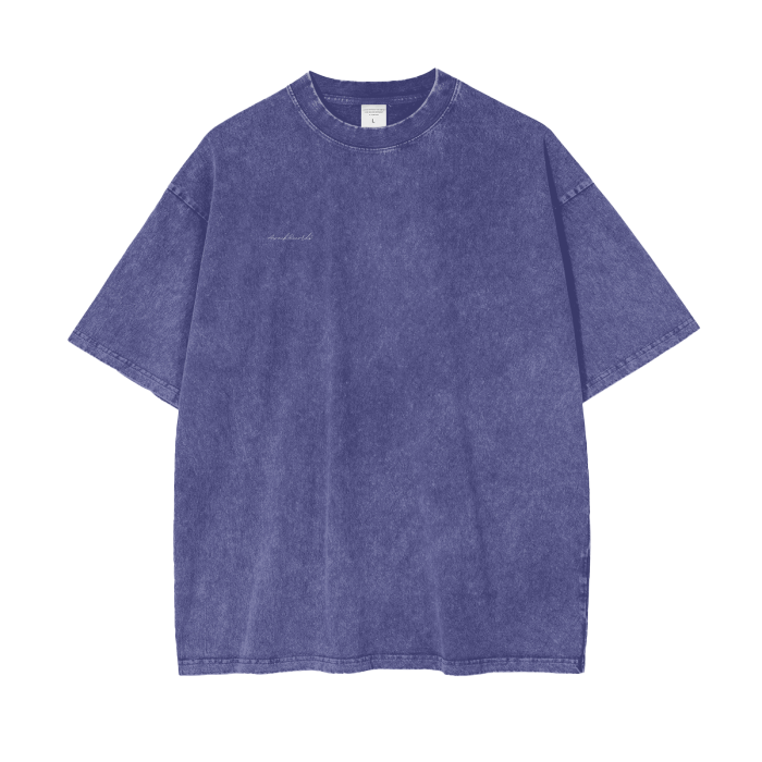 Snow Washed Oversize Pulse Tee