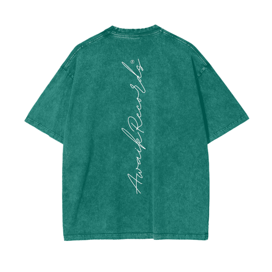 Snow Washed Oversize Pulse Tee