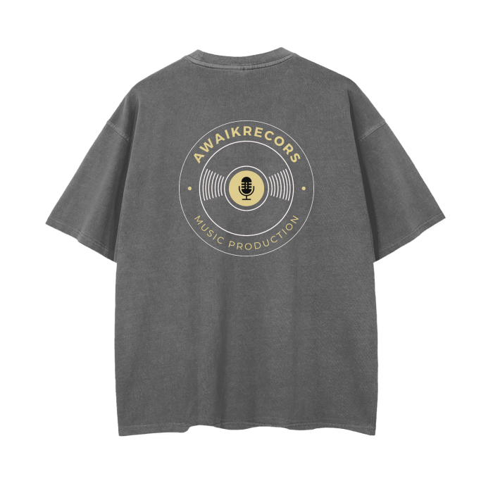 NEW,AwaikRecords,Clothing,Tshirt,Drop Shoulder