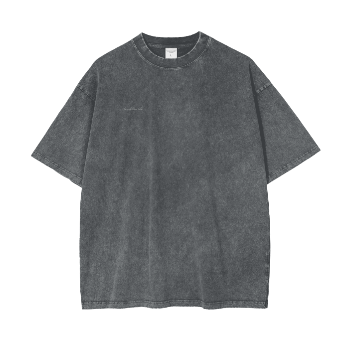 Snow Washed Oversize Pulse Tee