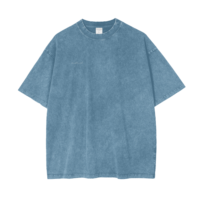 Snow Washed Oversize Pulse Tee