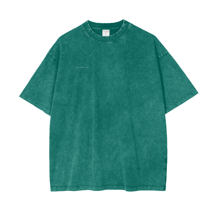Snow Washed Oversize Pulse Tee
