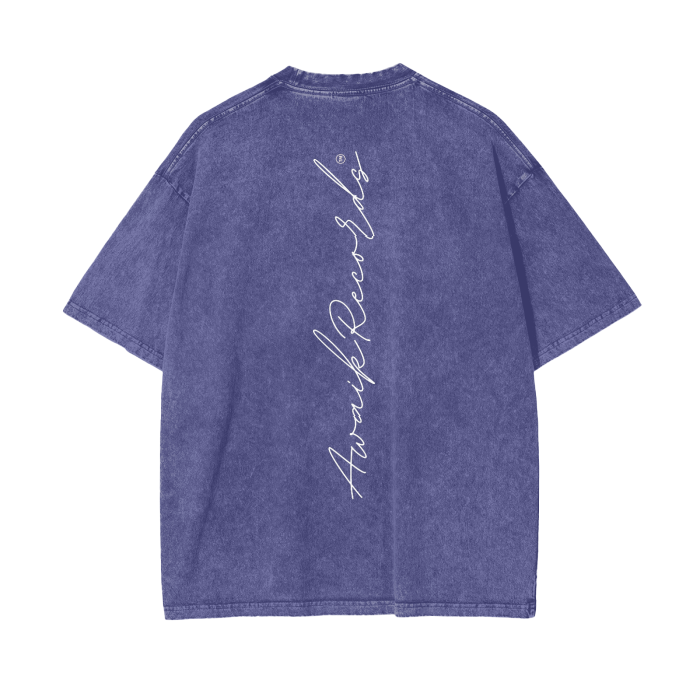 Snow Washed Oversize Pulse Tee