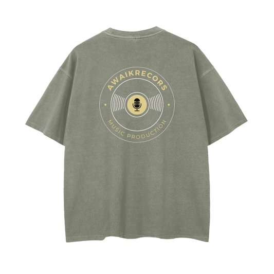 NEW,AwaikRecords,Clothing,Tshirt,Drop Shoulder