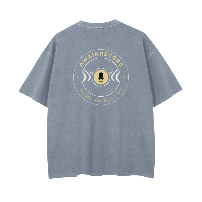 NEW,AwaikRecords,Clothing,Tshirt,Drop Shoulder