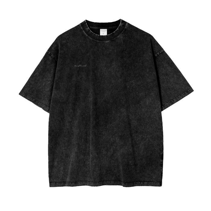 Snow Washed Oversize Pulse Tee