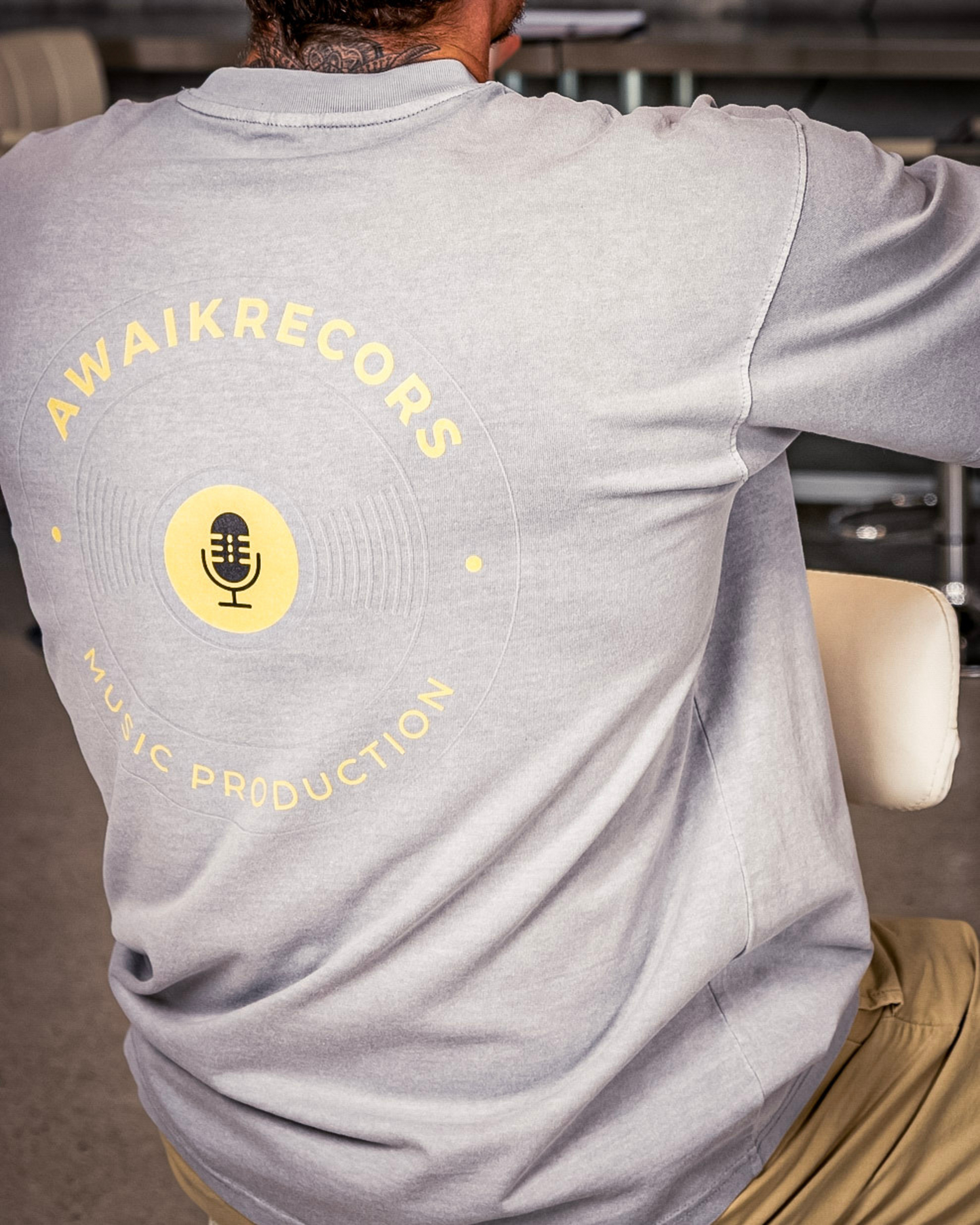 Vintage Wash Drop Shoulder Tee
