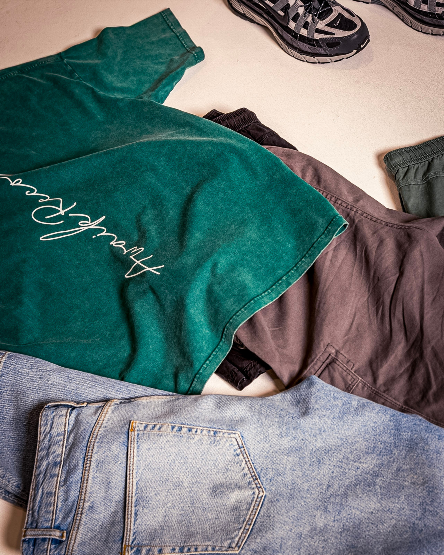 Snow Washed Oversize Tee