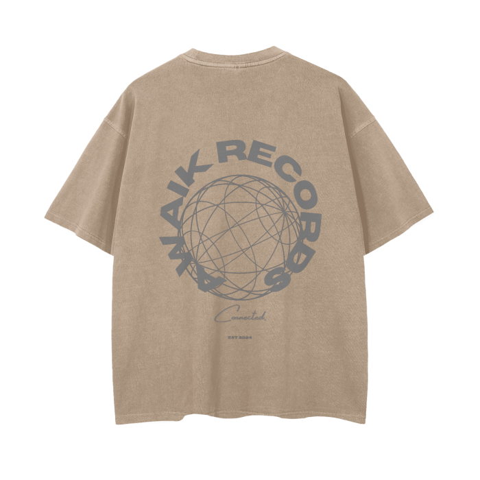 New,Awaikrecords,Clothing,Tee,oversised